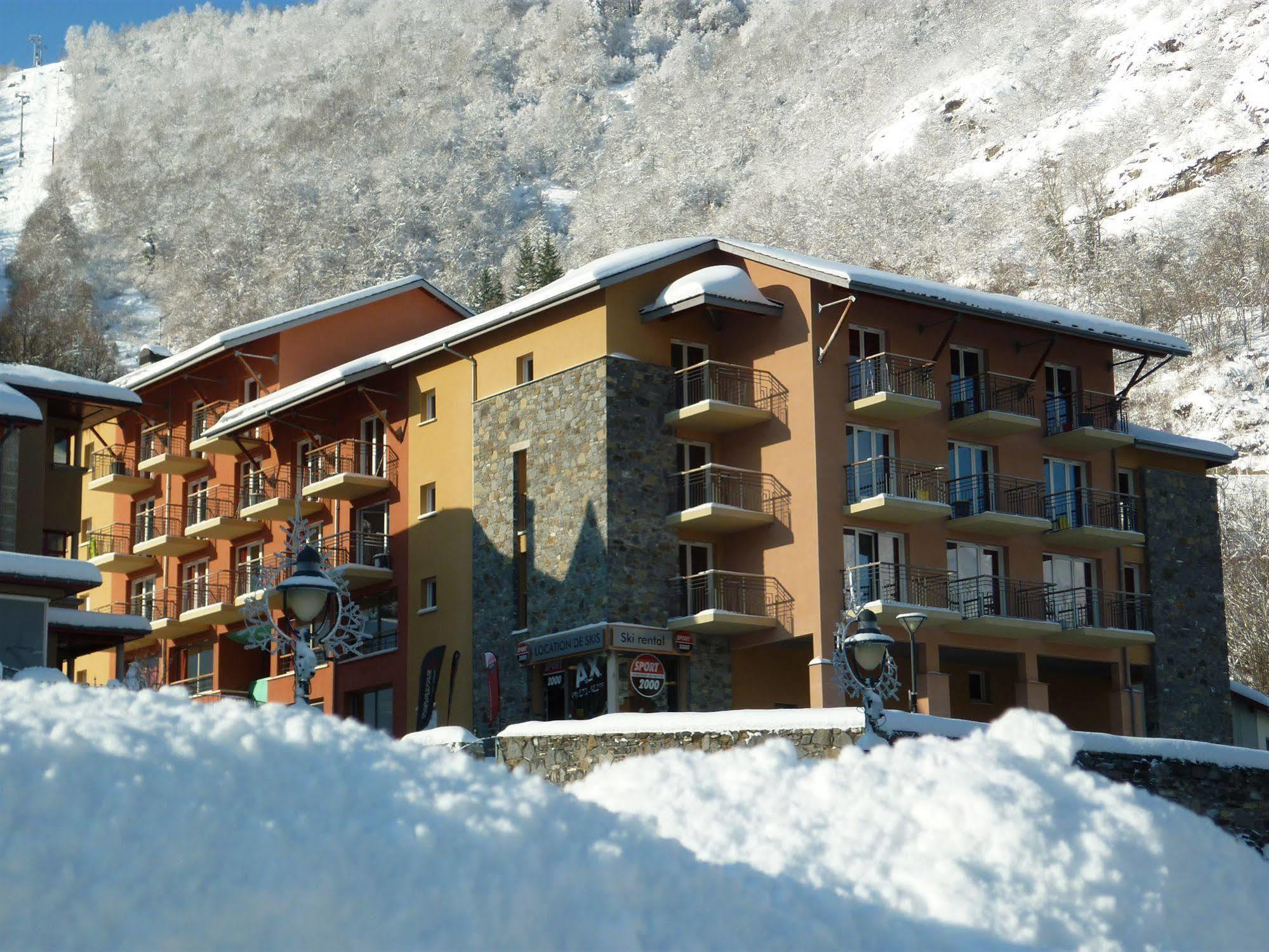 Residence Nemea Les Grands Ax Ax-les-Thermes Exterior foto